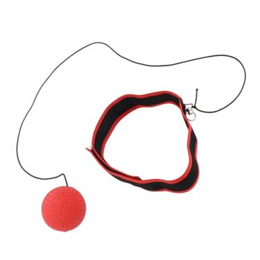 Imagem de Generic Bola de Treinamento de Velocidade de Boxe Bola de Reflexo Durável para Exercícios de Soco para Adultos Com Faixa de Cabeça, Melhora a Velocidade e a Sensibilidade para Academia Em Casa,