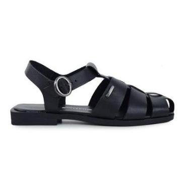 Imagem de Sandália Feminina Bottero Botfisher Couro Preta - 3368-Feminino