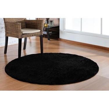 Imagem de Tapete redondo 2x2 100% antiderrapante não risca o piso pelo super mac