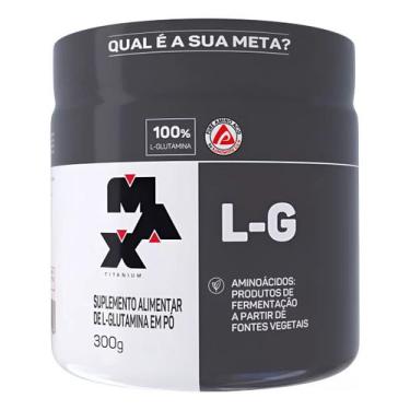 Imagem de Suplemento Academia Max Titanium Glutamina L G Pote 300g