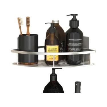 Imagem de Prateleira De Armazenamento Para Chuveiro De Canto, Montagem Na Parede