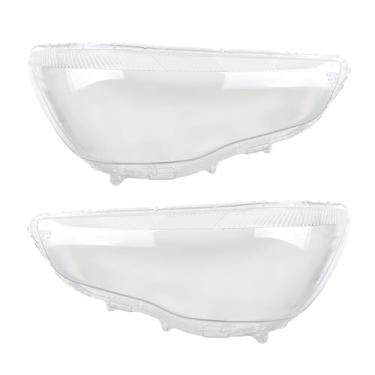 Imagem de Compatível Com Mitsubishi Asx 2013~2018 Tampa Do Farol Dianteiro Do Carro Abajur Tampa Da Lâmpada De Cabeça Tampas De Lente Tampas Jrttwega(A Piar)