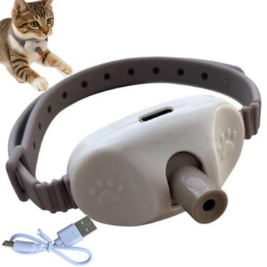 Imagem de Coleira Laser interativo Gatos Pet Brinquedo Divertido Caça Diversao U