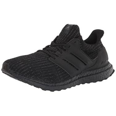 Imagem de adidas Ultraboost 4.0 DNA feminino, Preto/Preto/Vermelho ativo, 36