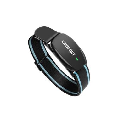 Imagem de iGPSPORT HR70 Monitor de Frequência Cardíaca com Braçadeira, 65H de Vida útil da Bateria Bluetooth 5.0 e Formiga para Esportes Corrida Ciclismo