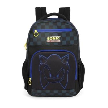 Imagem de MOCHILA SONIC INFANTIL LUXCEL MASCULINA MS49851SO-Masculino