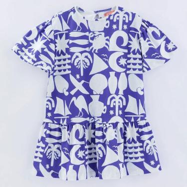 Imagem de Vestido Infantil Menina Malha Beirinha Fábula-Feminino