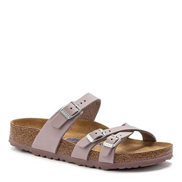 Imagem de birkenstock Arizona Eva Mules/Clogs Tênis masculino preto mules, nobuck roxo, 37 EUA