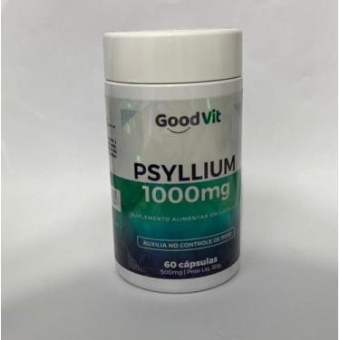 Imagem de PSYLLIUM 1000MG FR 60 CAPS GOOD VIT