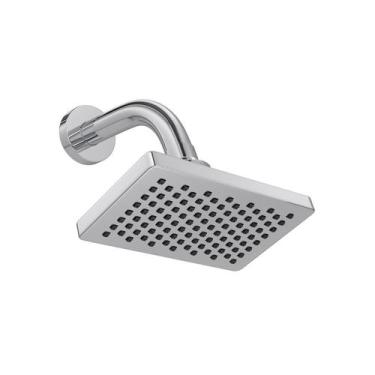 Imagem de Chuveiro com tubo de parede Flex Cromado Deca