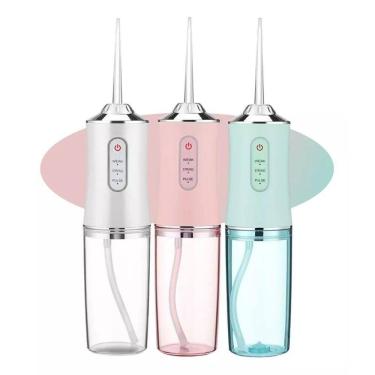 Imagem de Design Premium: Irrigador Oral Dental Bucal Sem Fio Usb