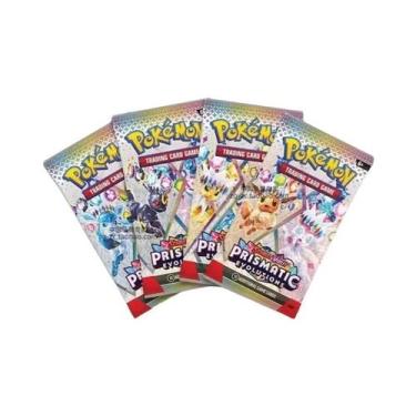Imagem de Conjunto De Cartas Pokémon Scarlet VioLe 360 Peças Evoluções Prismátic