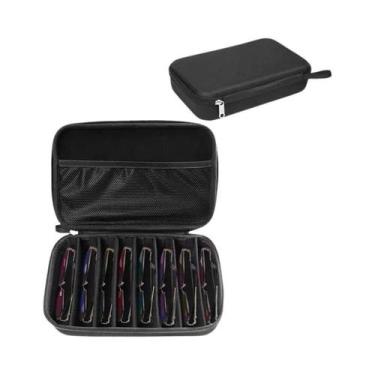Imagem de Estojo Organizador De Óculos De Sol Ajustável E Portátil Com 4/7 Compa