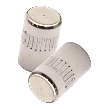 Imagem de Esquirla 2x Pontas para Seletor de Captadores de Guitarra, Tampas para Botões de Chave Seletora, Fácil Instalação e Manutenção, Acessórios para Guitarras, Prata M3.5