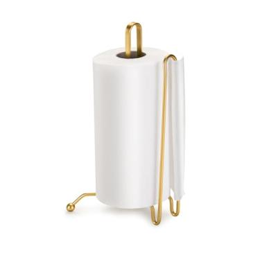 Imagem de Porta Rolo de Papel Arthi | Praticidade Cozinha | Design Minimalista | Qualidade | Proteção contra Ferrugem | Durabilidade | Acabamento Arredondado | Resistência ao Uso