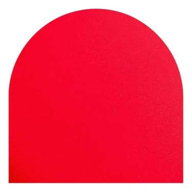 Imagem de Assento Estofado Napa 43x42cm - Almofada Confortável para Cadeiras, Bancos e Móveis, Durável e Decorativa, Apoio Premium para Casa e Office (VERMELHO)