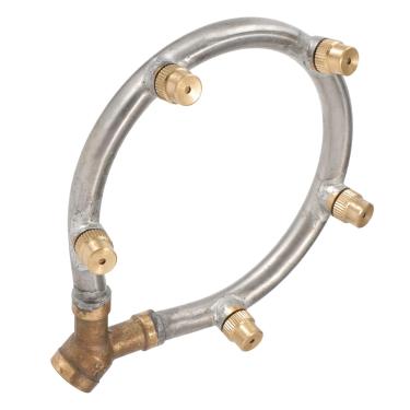 Imagem de Generic Pulverizador de Irrigação Ajustável por Aspersão de Nebulização para Irrigação de Jardim, Bico Atomizador de Aço Inoxidável para Resfriamento e Remoção de Poeira, Spray de 1 Cabeça de 5