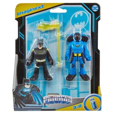 Imagem de Boneco Mini Figura Imaginext DC Batman e Rookie M5645 Mattel