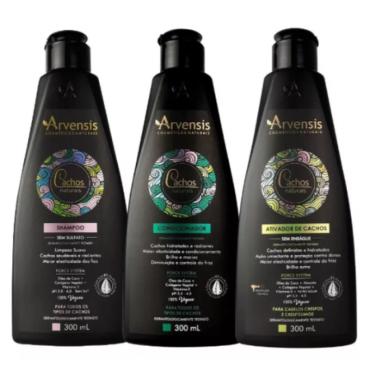 Imagem de Kit Cachos Arvensis Crespos E Crespissimos Shampoo + Condicionasdor + Ativador