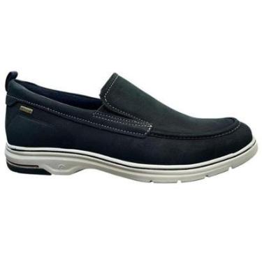 Imagem de Sapato Masculino Pegada Nobuck Azul Marinho 127303-0839-Masculino