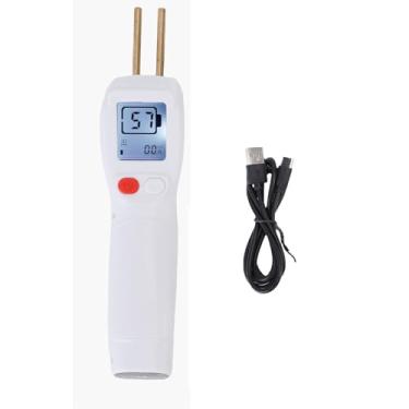 Imagem de Fafeicy Soldador de Plástico Sem Fio Recarregável Display Lcd Grampeador Quente Máquina de Solda de Plástico Com 200 Grampos para Kit de Reparo do Painel Pára-choques Branco