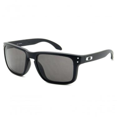Imagem de Óculos De Sol Oakley Holbrook Oo9102l-02 55 Preto Brilho Polarizado