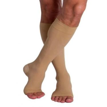 Imagem de Meia de Compressao 3/4 6000-20-30 mmHg AD Pe Aberto - VENOSAN