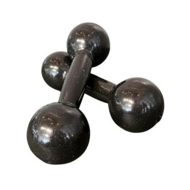 Imagem de Par Halter Emborrachado 1Kg - Anilhas&Cia