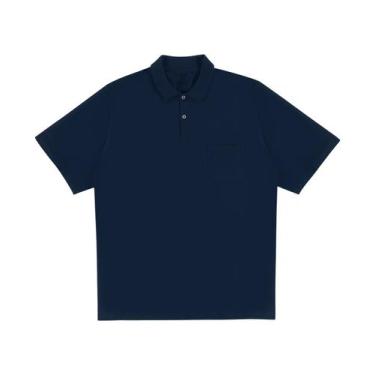 Imagem de Polo Plus Size Masculina Diametro Azul - Diametro Basicos, Plus G1, Az