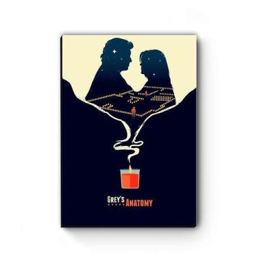 Imagem de Quadro decorativo MDF Greys Anatomy Vela - Artgeek