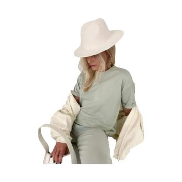 Imagem de Camisetas Básicas Oversized Femininas Em 21 Cores 100% Algodão Branco 