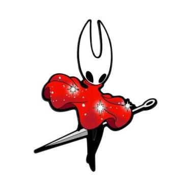 Imagem de Conjunto De Pins Esmaltados Hollow Knight Silksong 4 Peças, Broches De
