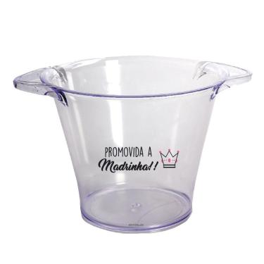 Imagem de Balde De Gelo Personalizado Para Madrinha