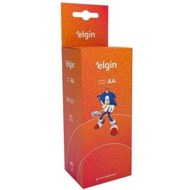 Imagem de Pilha De Zinco Aa Comum Caixa Com 40 Unidades 1.5v Elgin