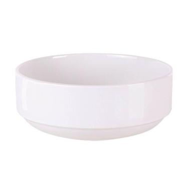 Imagem de Tigela 16x6,5cm Empilhável Tramontina Paola Porcelana Branca Bowl Cumb