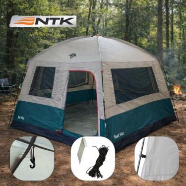 Imagem de NTK Barracas de Camping Hut GT E Tent Hut 8 á 9 Pessoas Espaçosa e Res
