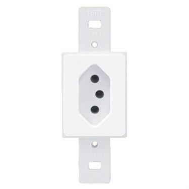 Imagem de Tomada 2p+t 20a 250 Volts Blanc - 1336 - Fame Tomada 2p+t 20a Blanc Fa