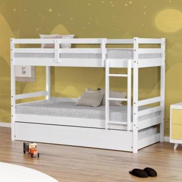 Imagem de Treliche Infantil Dreams Madeira Maciça Branco Megamobilia - Megamobíl