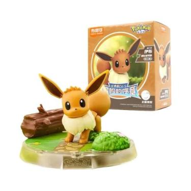 Imagem de Blocos De Montar Pokémon: Pikachu, Charmander, Psyduck, Sprigatito, Ee