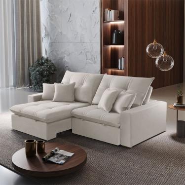 Imagem de Sofa Retratil e Reclinavel Imperio 210cm Braco 25cm Meu Sofa Online