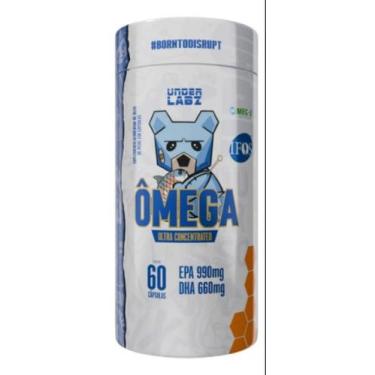 Imagem de Omega 3 ultra Meg-3 IFOS Under Labz - Epa 990mg Dha 660mg, 60 Caps