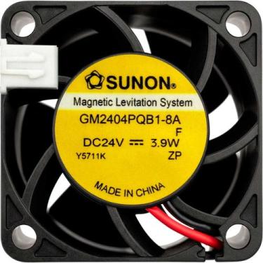 Imagem de Cooler GM2404PQB1-8A 24V 3.9W 2P 4028 A1 Garantia 2 Anos - Sunon, 24 V