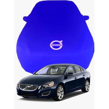 Imagem de Capa de Carro Volvo S60 Tecido  Lycra Premium - Cadilhe Capas, Azul Ro