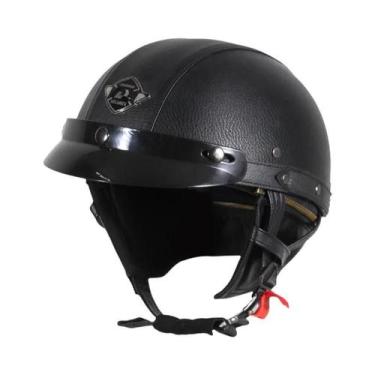 Imagem de Capacete De Moto Vintage Aberto Retrô Para Scooter UCHOOSE Alemanha, P