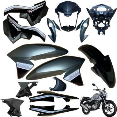Imagem de Kit Carenagem Cg Titan 160 Modelo 2016 / 2021 Completo - Sportive, PRA