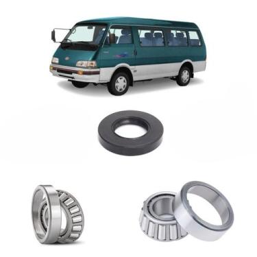 Imagem de Rolamentos Pinhão Diferencial Asia Topic Kit - AD Parts
