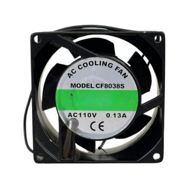 Imagem de Microventilador Cooler Ventoinha 80 x 80 Fan 110Volts - Stark Electric