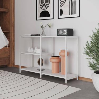 Imagem de Aparador Console Industrial Artesania 120cm para Sala Hall Entrada Corredor e Decoração...