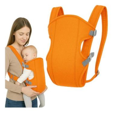 Imagem de Canguru baby carriers ergonomico ate 15kg ajustavel laranja - Yeet