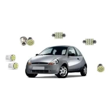Imagem de Kit Lampada Led Ford Ka 97/2007 Teto Placa Ré Farolete/pingo - AUTOVEX